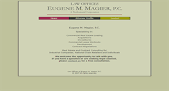 Desktop Screenshot of lawmagier.com